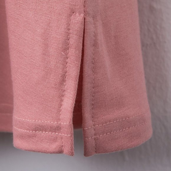 Casual Everyday Button Mini Dress Pink - Picture 14 of 14